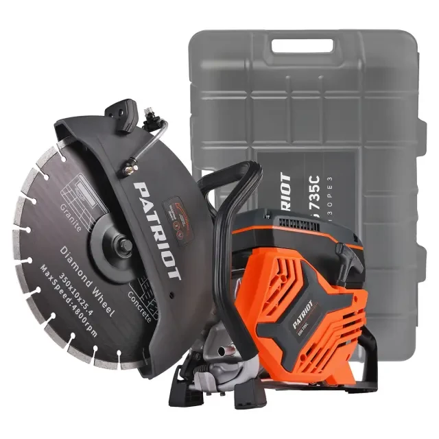 Бензорез Patriot DSG 735C в кейсе