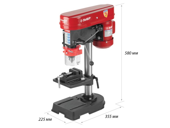 Вертикально-сверлильный станок ЗСС-350 ЗУБР 350 Вт, 13 мм Вертикально-сверлильный станок ЗСС-350 ЗУБР 350 Вт, 13 мм