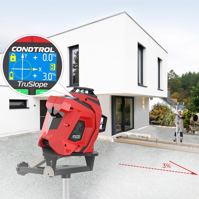 Лазерный нивелир CONDTROL XLiner TruSlope