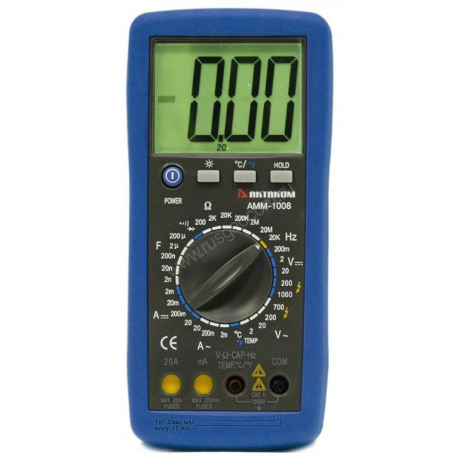 Цифровой мультиметр Актаком АММ-1008 Цифровой мультиметр Актаком АММ-1008