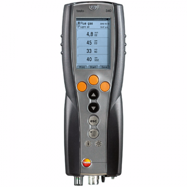 Комплект Testo 340 (O2, CO, NO, SO2)