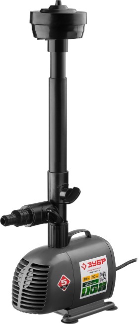 Фонтанный насос ЗНФЧ-50-3.4 ЗУБР 85 Вт