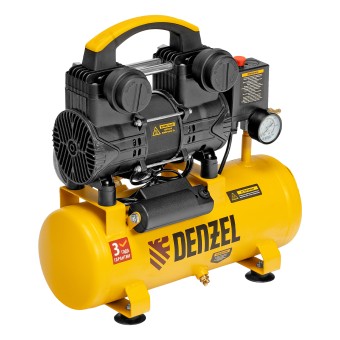 Компрессор безмасляный малошумный DLP-950/10 Denzel Компрессор безмасляный малошумный DLP-950/10 Denzel