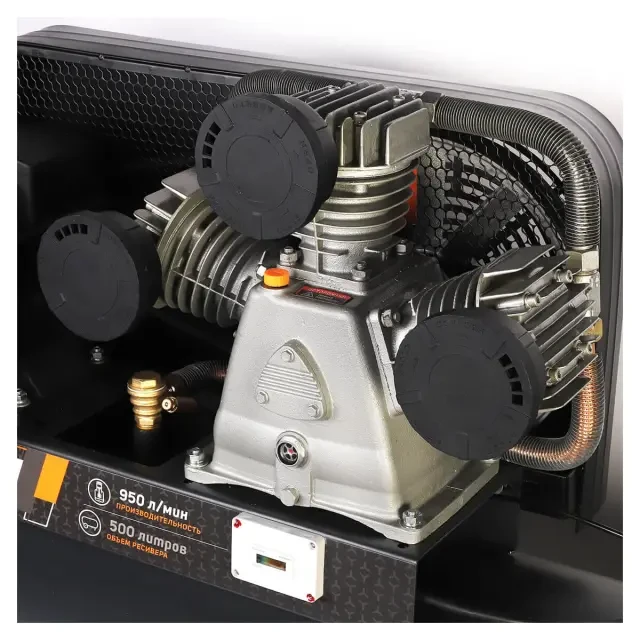 Компрессор поршневой ременной Patriot KRX 950 L500 D Компрессор поршневой ременной Patriot KRX 950 L500 D