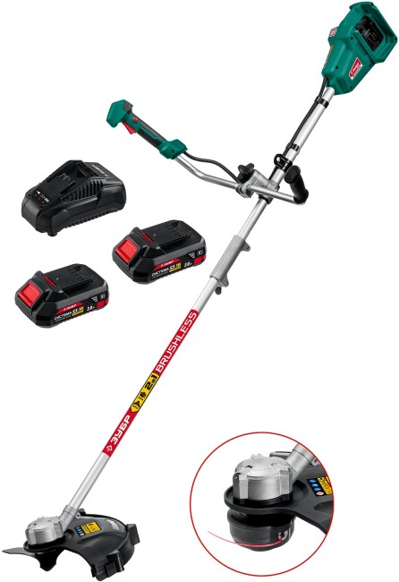 Триммер бесщеточный ТАБ-365-22 ЗУБР 2 АКБ Триммер бесщеточный ТАБ-365-22 ЗУБР 2 АКБ