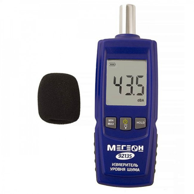 Цифровой шумомер МЕГЕОН 92135 Цифровой шумомер МЕГЕОН 92135