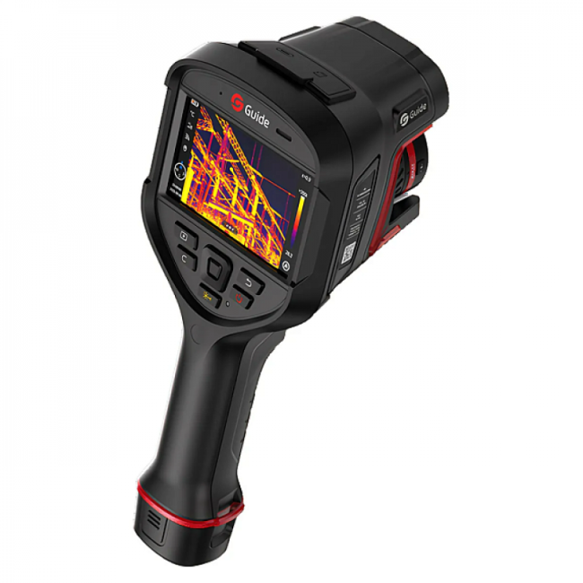 Тепловизор Guide H2 с поверкой в комплекте с телеобъективом 15° x 11° и широкоугольным объективом 44° x 34°
