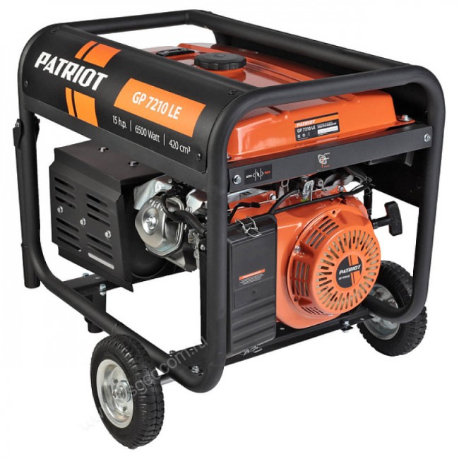 Бензиновый генератор Patriot GP 7210LE Бензиновый генератор Patriot GP 7210LE