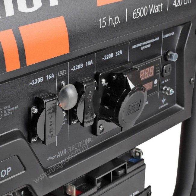 Бензиновый генератор Patriot GP 7210LE Бензиновый генератор Patriot GP 7210LE