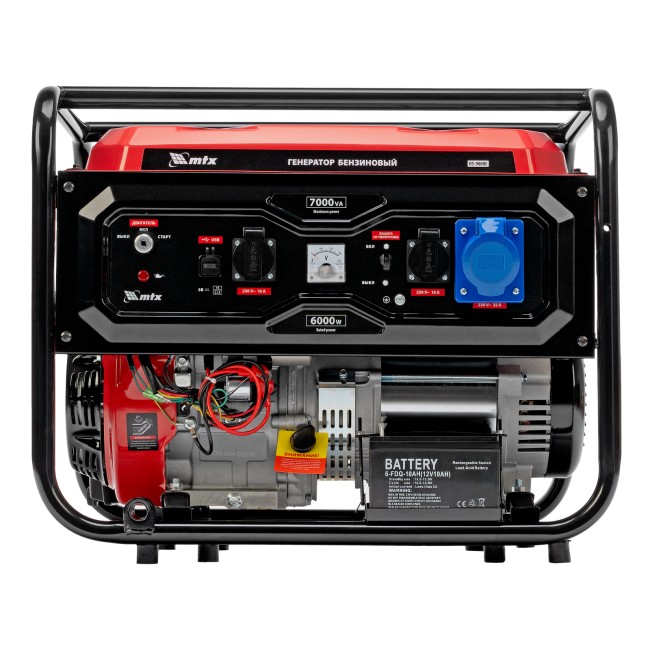 Генератор бензиновый RS-9000E 7 кВт MTX Генератор бензиновый RS-9000E 7 кВт MTX