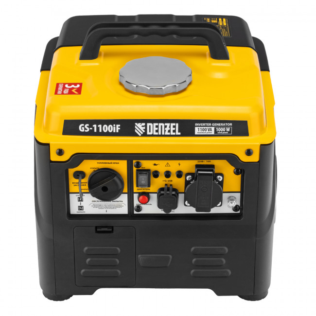 Генератор инверторный GS-1100iF 1,1 кВт DENZEL Генератор инверторный GS-1100iF 1,1 кВт DENZEL