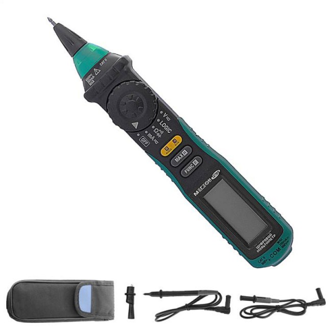 Мультиметр цифровой тип "ручка" МЕГЕОН 12789