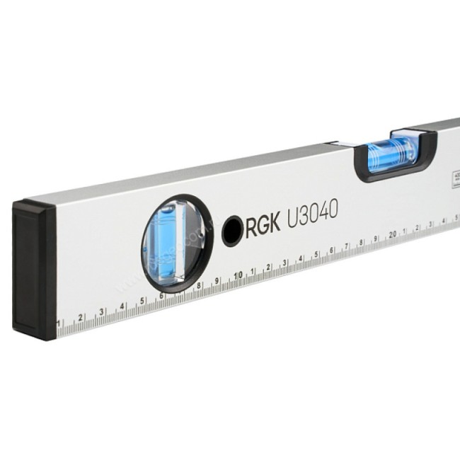 Пузырьковый уровень RGK U3040 с калибровкой Пузырьковый уровень RGK U3040 с калибровкой