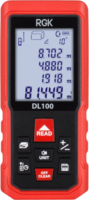 Лазерный дальномер RGK DL100 Лазерный дальномер RGK DL100