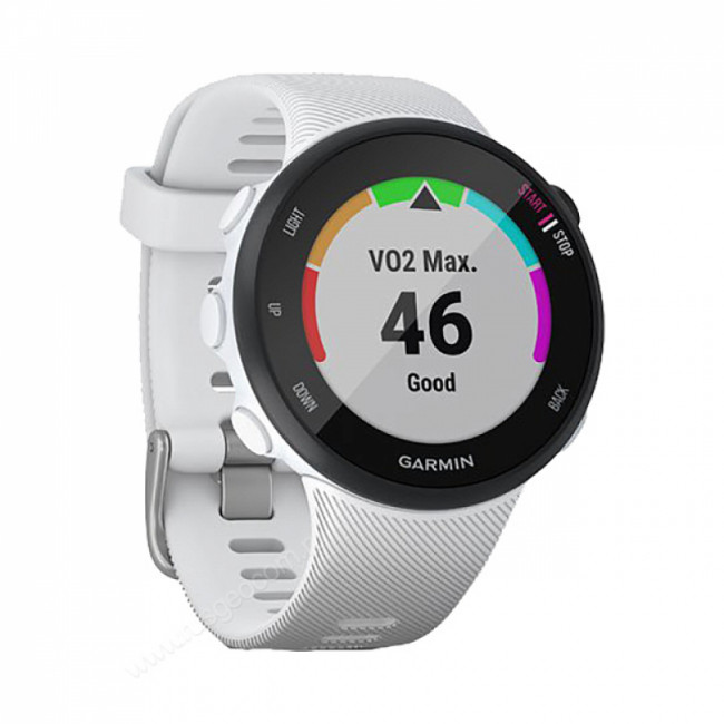 Часы Garmin Forerunner 45S белые Часы Garmin Forerunner 45S белые