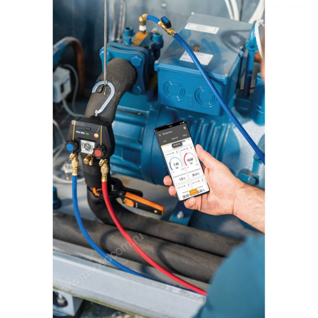 Цифровой манометрический коллектор Testo 550i комплект 1 в кейсе Цифровой манометрический коллектор Testo 550i комплект 1 в кейсе