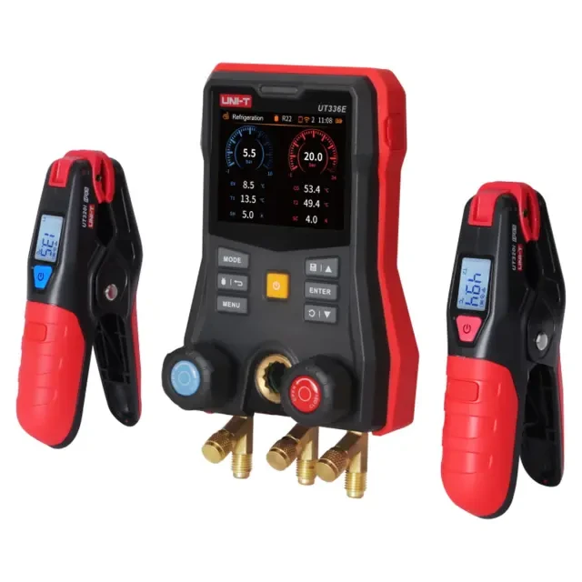 Цифровой манометр с беспроводными температурными датчиками UNI-T UT336E KIT