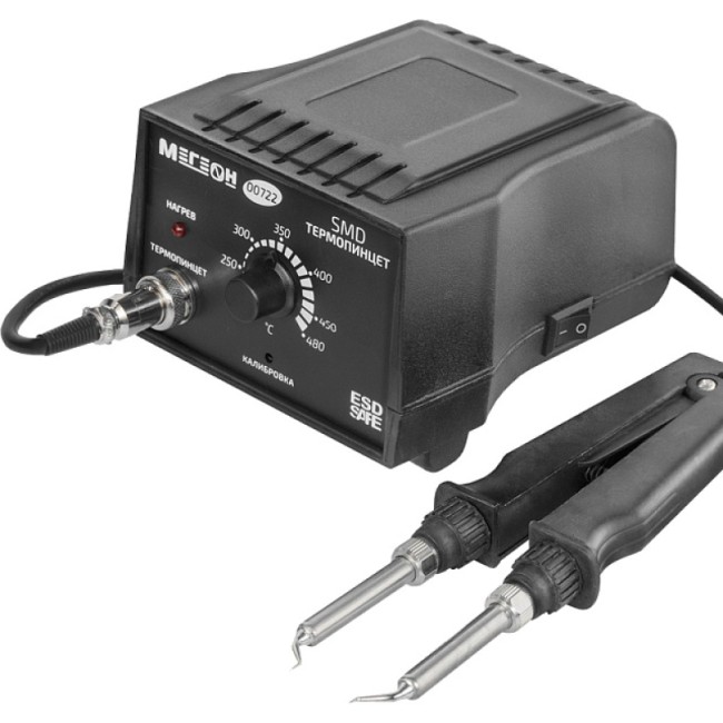 SMD-термопинцет МЕГЕОН 00722 SMD-термопинцет МЕГЕОН 00722