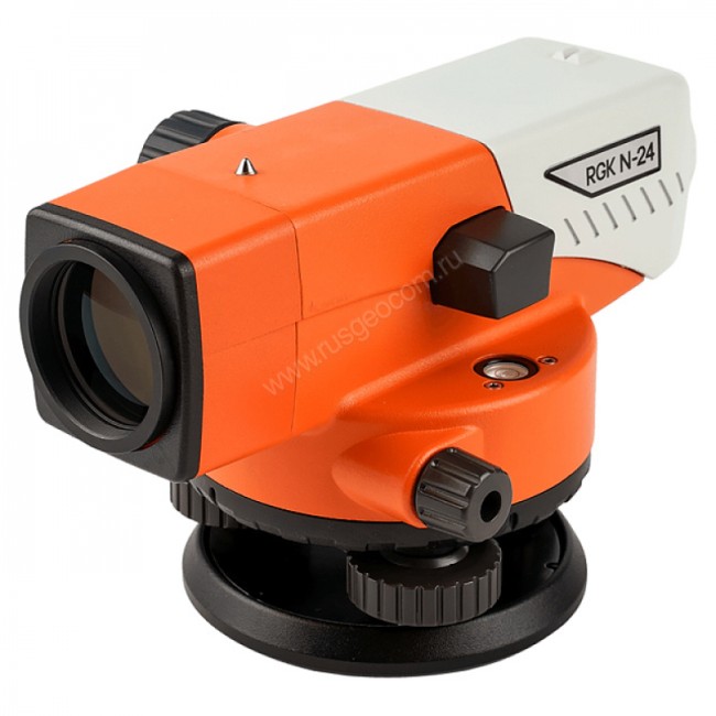 Комплект оптический нивелир RGK N-24  + штатив S6-N + рейка AMO S3