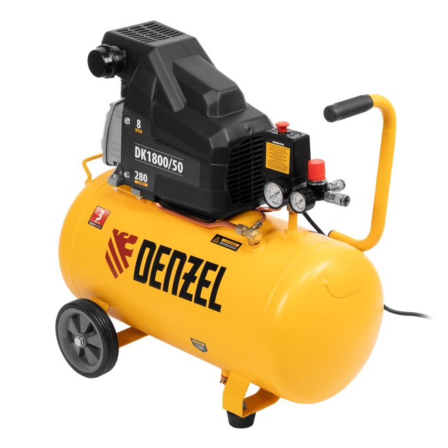 Компрессор воздушный коаксиальный DK1800/50 Х-PRO Denzel Компрессор воздушный коаксиальный DK1800/50 Х-PRO Denzel