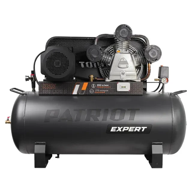 Компрессор поршневой ременной Patriot KRX 950 L270 D Компрессор поршневой ременной Patriot KRX 950 L270 D