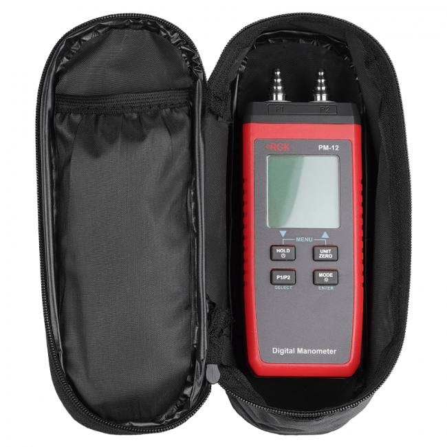 Цифровой манометр RGK PM-12