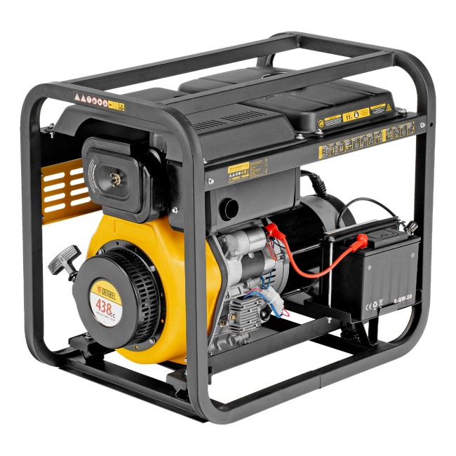 Генератор дизельный DES-55E, 5,5 кВт Denzel Генератор дизельный DES-55E, 5,5 кВт Denzel