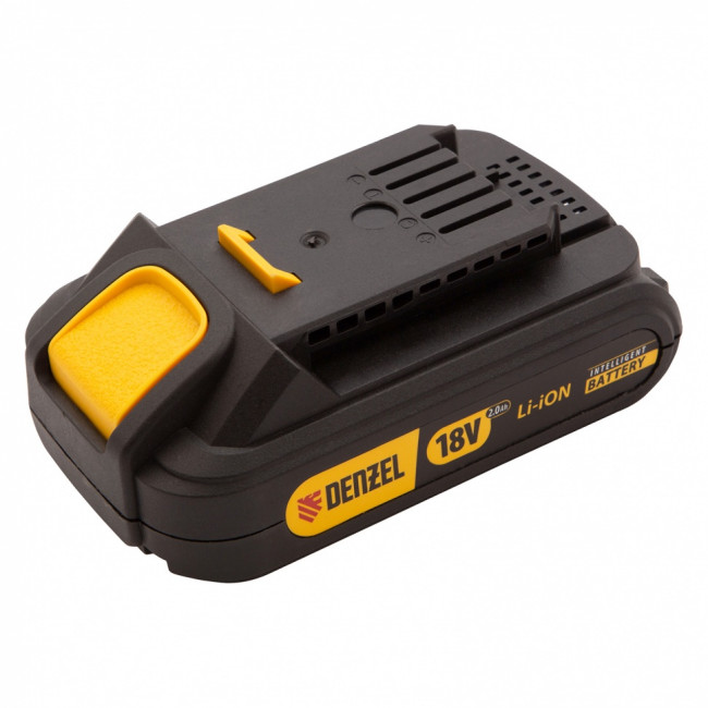 Батарея аккумуляторная IB-18-2.0, 18 В, 2.0 Ач Denzel Батарея аккумуляторная IB-18-2.0, 18 В, 2.0 Ач Denzel