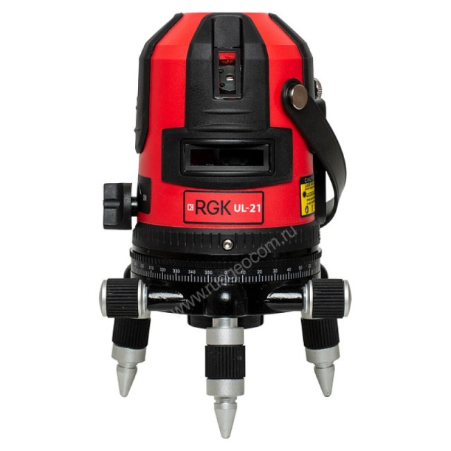Лазерный уровень RGK UL-21 с калибровкой Лазерный уровень RGK UL-21 с калибровкой