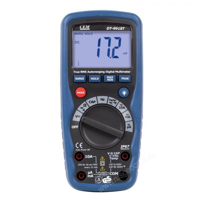 Профессиональный мультиметр CEM DT-9918T Профессиональный мультиметр CEM DT-9918T