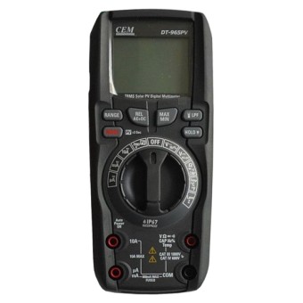 Цифровой мультиметр с функцией проверки солнечных батарей CEM DT-965PV
