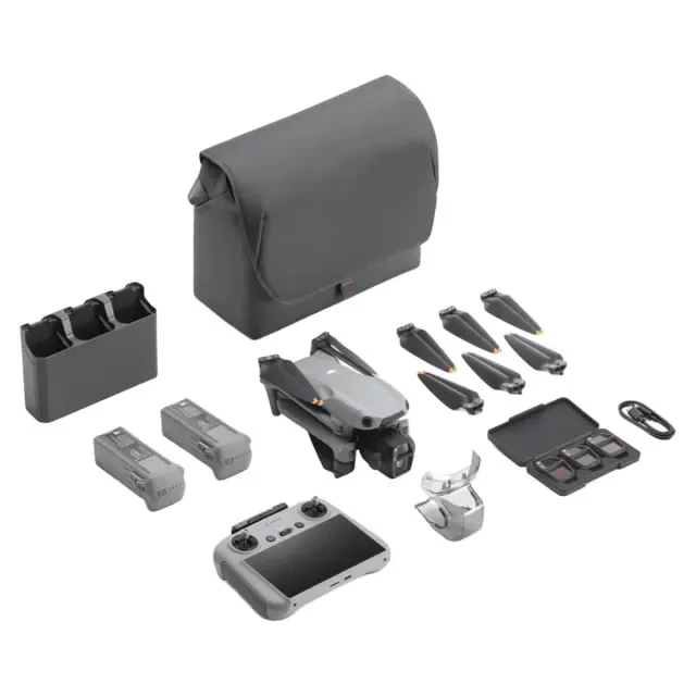Квадрокоптер DJI Air 3S Fly More Combo с DJI RC 2 Квадрокоптер DJI Air 3S Fly More Combo с DJI RC 2