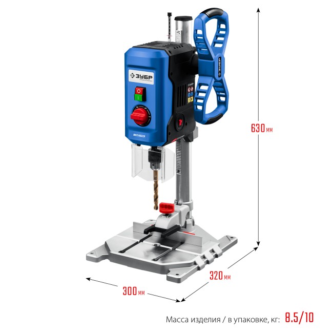 Сверлильный станок ВСС-П750 ЗУБР 750 Вт, 13 мм Сверлильный станок ВСС-П750 ЗУБР 750 Вт, 13 мм