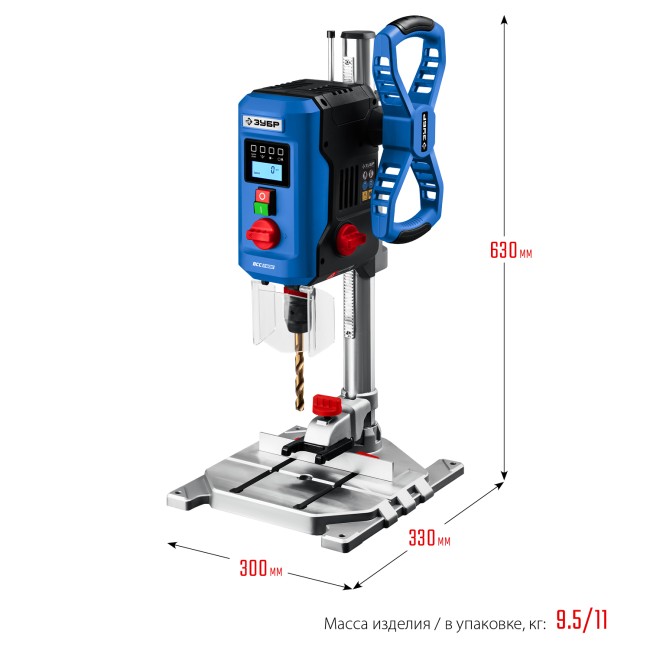 Сверлильный станок ВСС-П800 ЗУБР 800 Вт, 13 мм БЗП Сверлильный станок ВСС-П800 ЗУБР 800 Вт, 13 мм БЗП