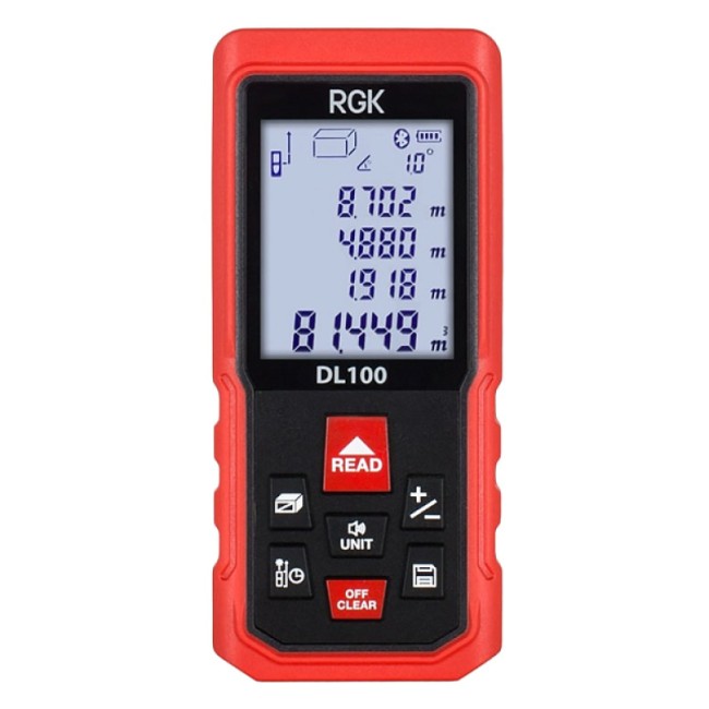 Комплект: ротационный нивелир RGK SP-610 + элевационный штатив RGK SH-170 + рейка RGK LR-2 + дальномер RGK DL100 Комплект: ротационный нивелир RGK SP-610 + элевационный штатив RGK SH-170 + рейка RGK LR-2 + дальномер RGK DL100