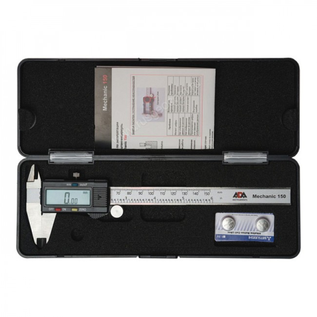 Цифровой штангенциркуль ADA Mechanic 150 Цифровой штангенциркуль ADA Mechanic 150