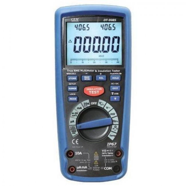 Мегаомметр CEM DT-9985 Мегаомметр CEM DT-9985