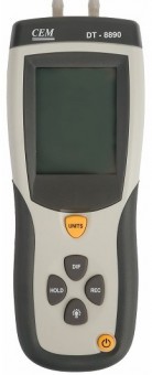 Дифференциальный цифровой манометр CEM DT-8890 Дифференциальный цифровой манометр CEM DT-8890