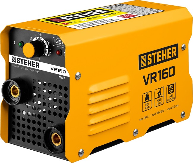 Инверторный сварочный аппарат VR-160 STEHER ММА