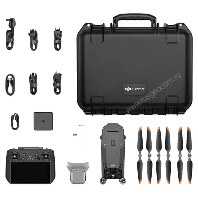Квадрокоптер DJI Mavic 3 Enterprise + RTK-Modul + Зарядный комплект 3в1 Квадрокоптер DJI Mavic 3 Enterprise + RTK-Modul + Зарядный комплект 3в1