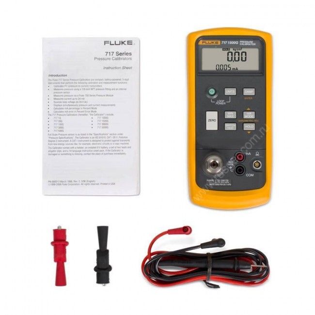 Калибратор давления Fluke 717 3000G Калибратор давления Fluke 717 3000G