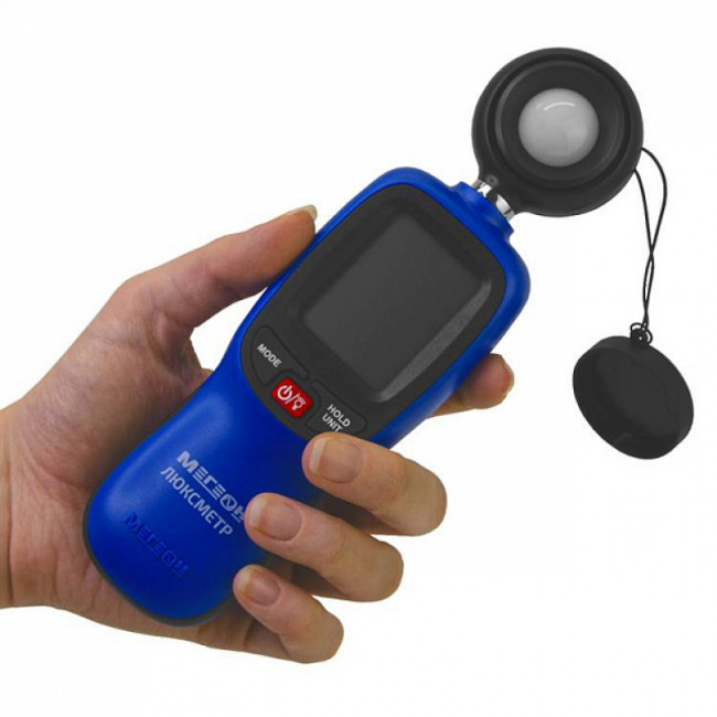 Люксметр МЕГЕОН 21002 с Bluetooth с поверкой Люксметр МЕГЕОН 21002 с Bluetooth с поверкой