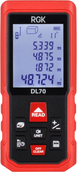Лазерный дальномер RGK DL70 Лазерный дальномер RGK DL70