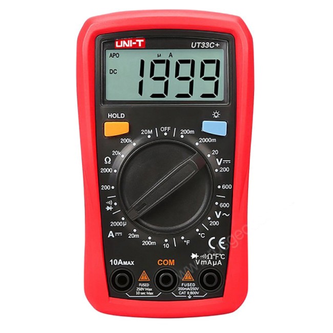Мультиметр UNI-T UT33C+ Мультиметр UNI-T UT33C+